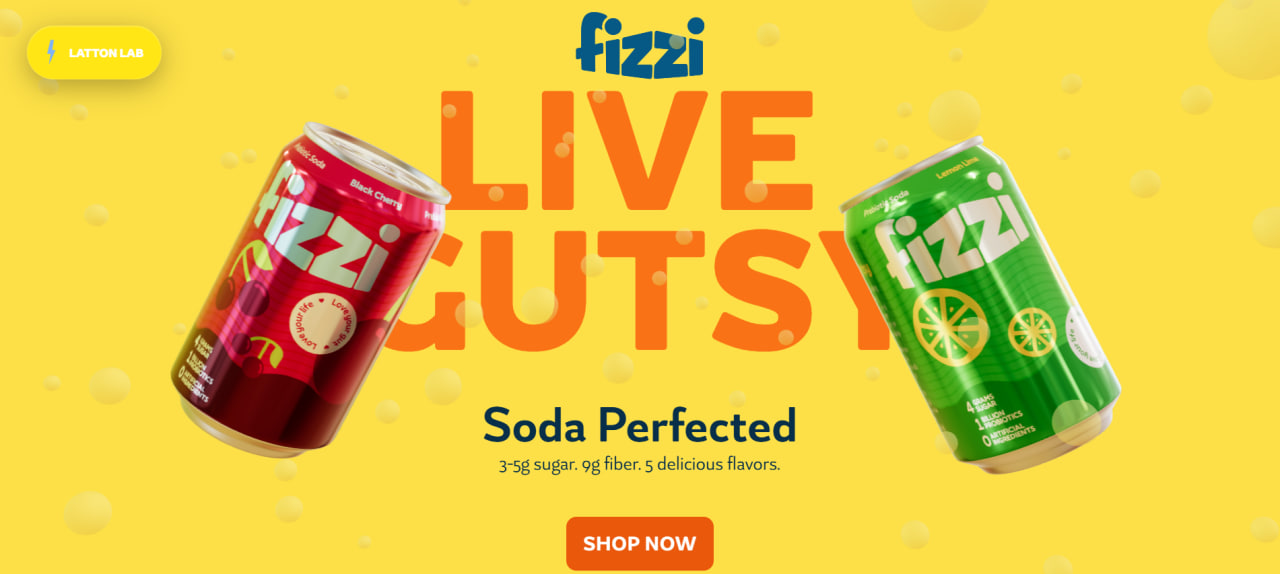 Fizzi Soda Retail Brand