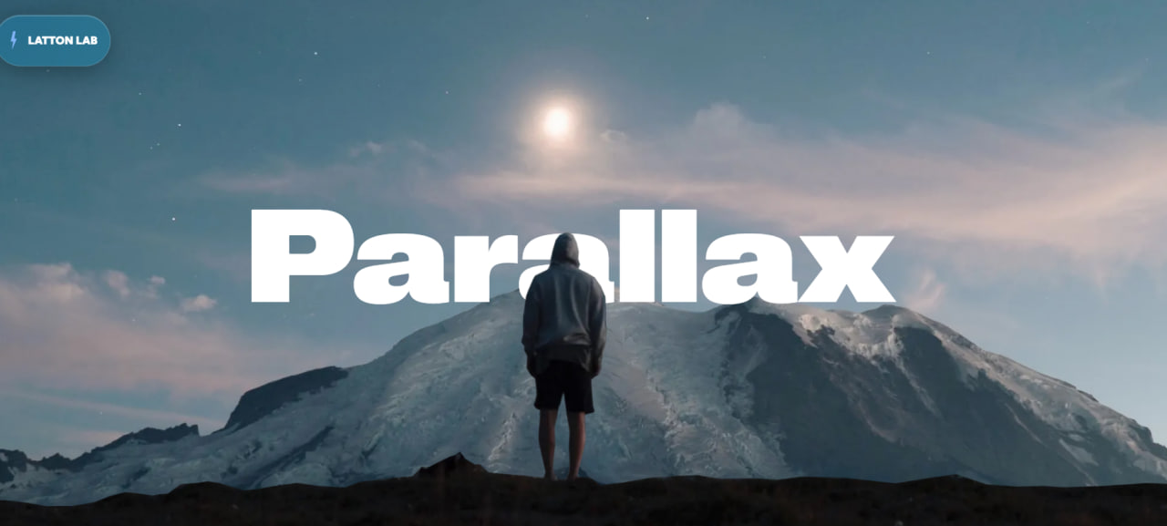 Parallax Scrolling Website